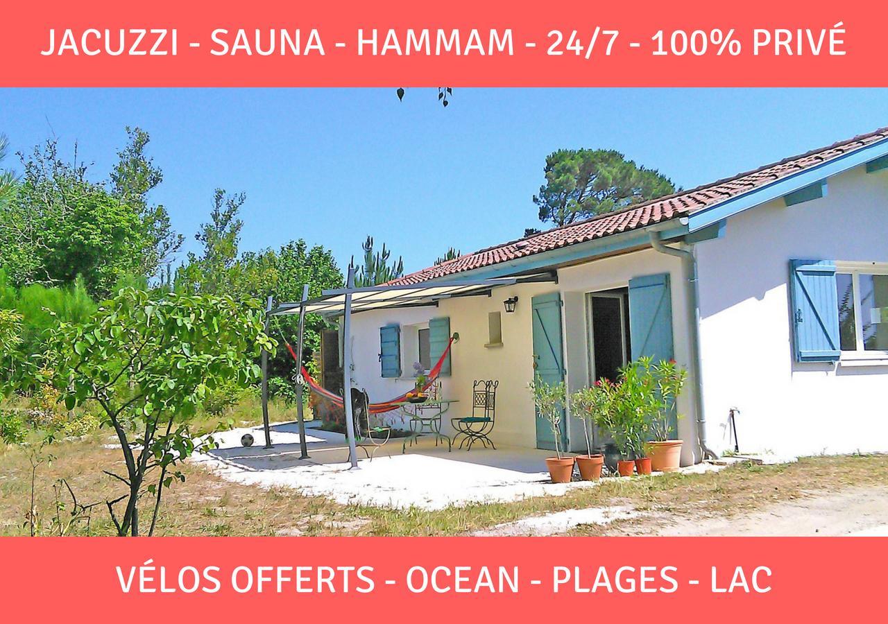 Sauna - Jacuzzi - 100% Prive - L'Estantada Linxe Eksteriør billede