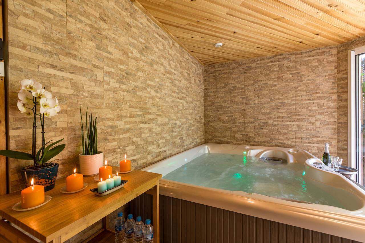 Sauna - Jacuzzi - 100% Prive - L'Estantada Linxe Eksteriør billede