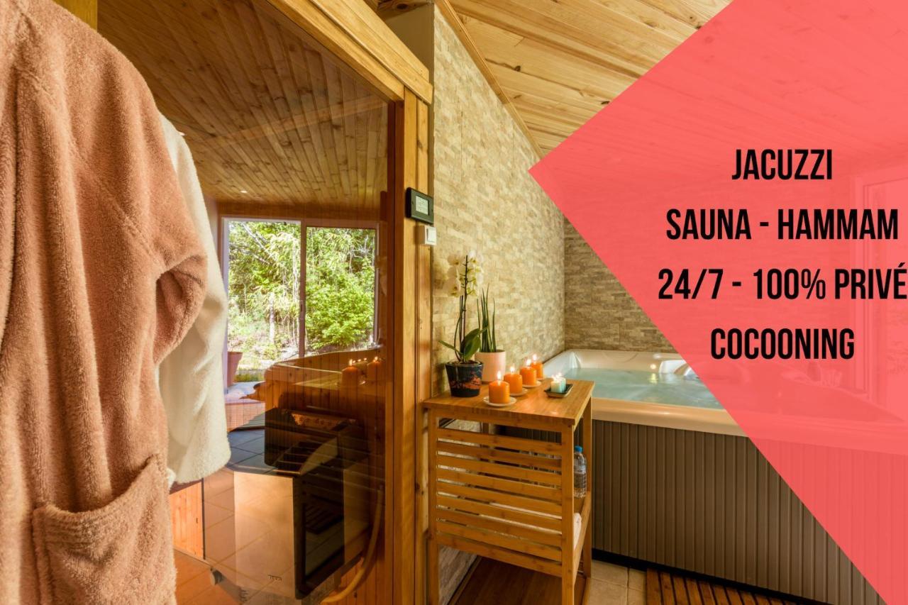 Sauna - Jacuzzi - 100% Prive - L'Estantada Linxe Eksteriør billede
